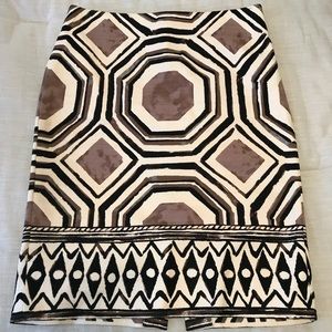 Ann Taylor LOFT Print Skirt